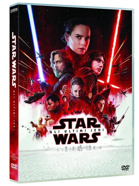 dvd nuovo sigillato film ultimo saga Star Wars:Gli Ultimi Jedi vers italiana >>>