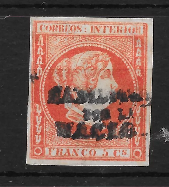 Filipinas 1869    Edifil 20K  Usado   De Lujo  Catalogo 65 Euros