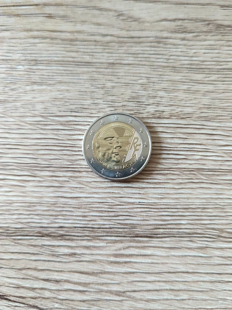 Rare pièce de 2 euros Jacques Chirac 2022 commémorative. Rare Simone Veil 2018 2
