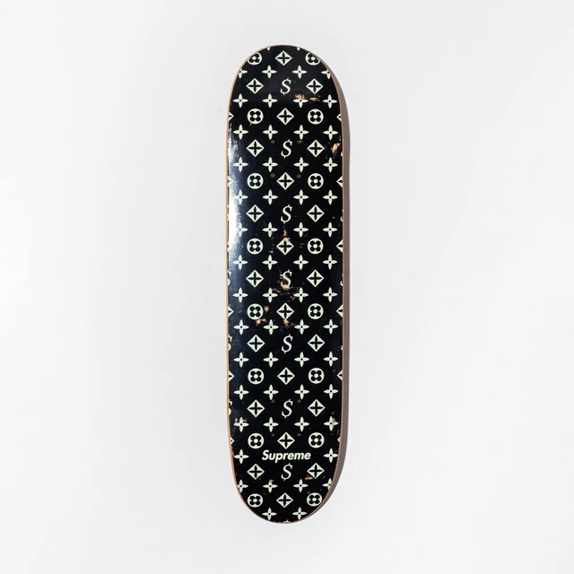 SUPREME LOUIS VUITTON Monogram skate deck from 2000 - Black £6,999.00 -  PicClick UK