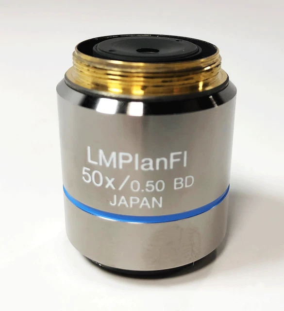 Infinity Objective OLYMPUS MICROSCOPE INFINITY Objective LMPlanFL 50x/0.5 BD UIS M26 USA ...