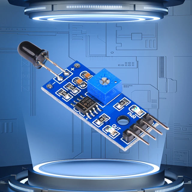 4 PIN FIRE Detector Infrared Receiver Module 3.3V-5V for Arduino DIY ...