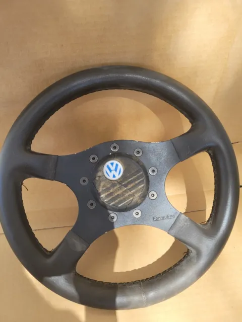 Rare Formuling  Vintage Racing Sport France Steering Wheel  VW Porsche 4 Spoke