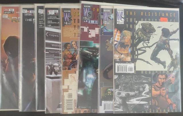 The Resistance 8-Issue Wildstorm + AWA/Upshot Comic Book Lot
