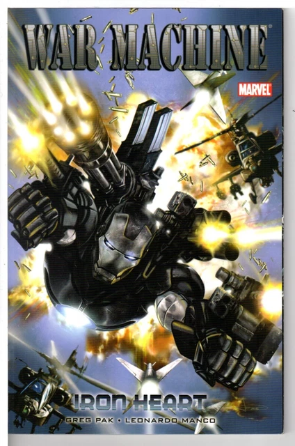 WAR MACHINE Vol 1: Iron Heart TPB NM- 9.2 Pak Jim Rhodes Iron Man MARVEL TP 2009