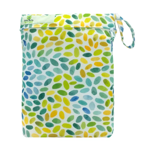 REUSABLE WET BAG FOR CLOTH NAPPY / DIAPER / SWIMMERS River Stones