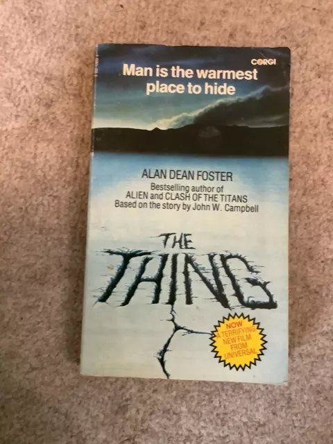 The Thing by Alan Dean Foster Paperback 1982