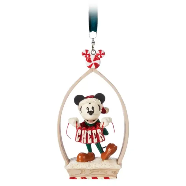 Disney Mickey Mouse Holiday Cheer Sketchbook Christmas Ornament New