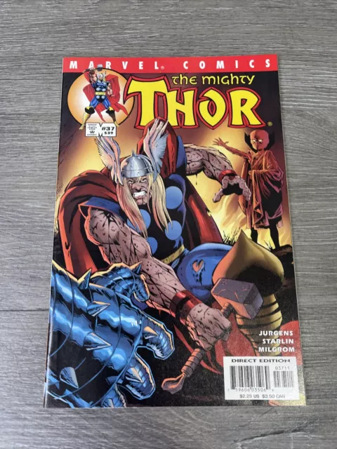 The Mighty Thor Vol 2 #37  Dan Jurgens - Marvel Comics 2001