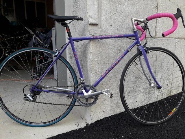 Fourche Vélo Enfant Peugeot Vintage - Pour Roue 500, Grise