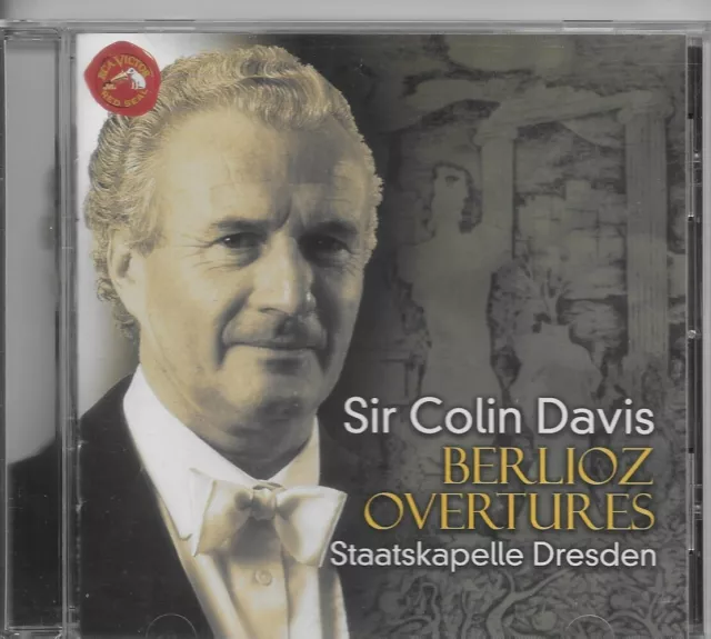 BERLIOZ Overtures SIR COLIN DAVIS Staatskapelle Dresden CD 1998 RCA Victor/BMG