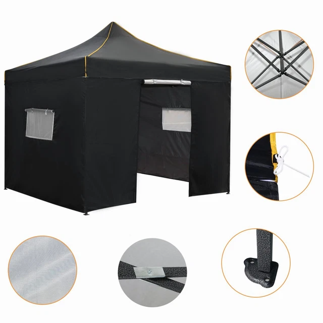 Faltpavillon 3x3m Pavillon Festzelt Picknicks Partyzelt Gartenzelt Wasserdicht