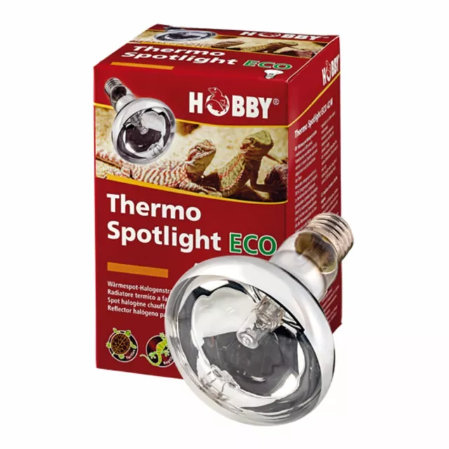 Hobby Thermo Spotlight Eco Wärmespotstrahler 42W Reptilien Terrarium Lampe Wärme