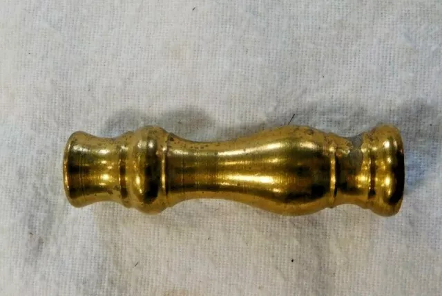 Antique ~ Salvage ~ Cast Brass Center Support for Iron Bed 2 1/4" x 5/8"   #2745