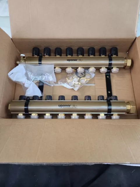 UPONOR A2610800-TruFLOW Manifold-8-loop S&R