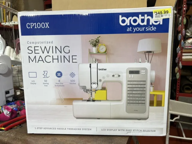  Brother CP100X Computerized Sewing and Quilting Machine