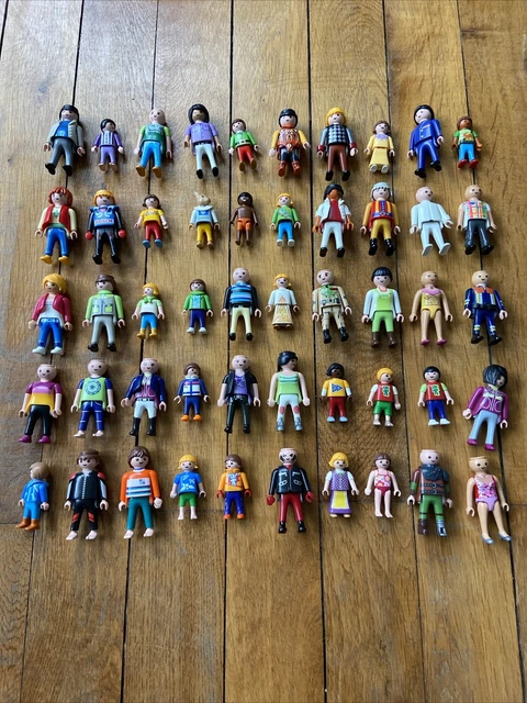 Lot 50 Figurines Résine 1:30/75/100 – Personnages Assis Et Debout Peints à La Main – Idéal Pour Dioramas Et Maquettes