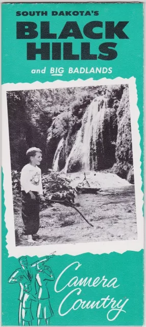 1950's The Black Hills South Dakota Promotional Brochure