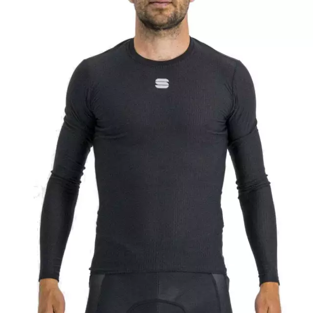 Maglia Intima Sportful BODYFIT PRO BASELAYER Manica Lunga - Colore Nero