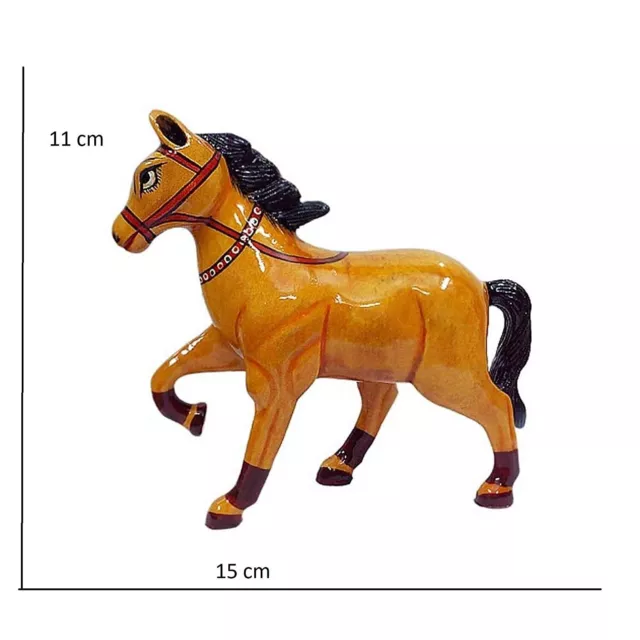 Madera Caballo Figurita Estatua para Hogar Oficina Decoración Regalo Artículo