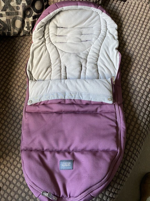 **Mamas & Papas Cold Weather Cosytoes Footmuff Sleeping Bag Plum Wine**