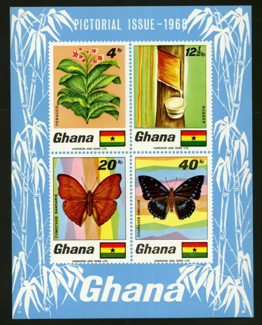 Ghana   1968   Scott # 335a  Mint Never Hinged Souvenir Sheet