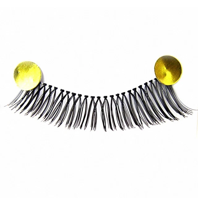 10 pares de pestañas realistas maquillaje cruz pestañas maquillaje accesorios de maquillaje para mujer