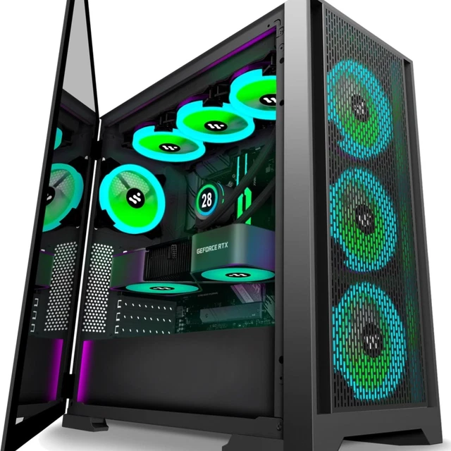 Pc Gehuse Mit Glas