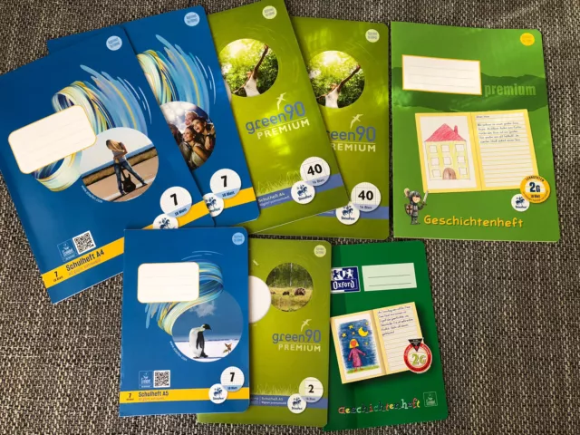 Start Set 2 Klassler 8 Teilige Hefte Aproved Oxford Herlitz Stauden