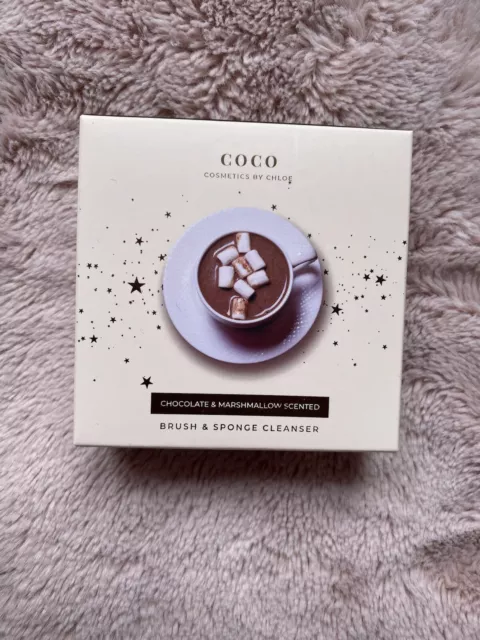 Coco Cosmetics By Chloe Chocolate And Marshmallow Scented Brush And Sponge Soap