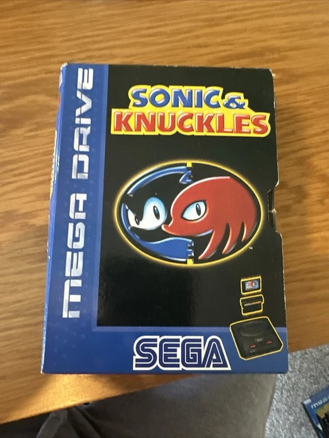 SEGA MEGA Drive Sonic And Knuckles Game, Complete £80.00 - PicClick UK