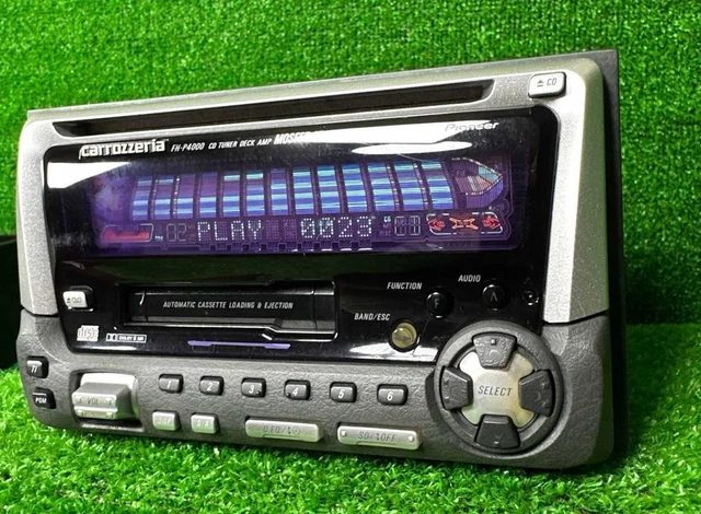 PIONEER CARROZZERIA FH-P4000 Car 1DIN CD Cassette Receiver 45W x 4