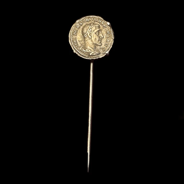 Épingle De Cravate Ancienne En Argent Australien 1910 Édouard VII - Vintage Occasion