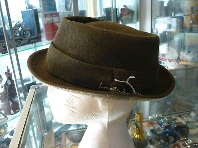 Vintage Borsalino Alessandria Fur Hat / Grand Prix Paris 1900 / Size 6 1/2