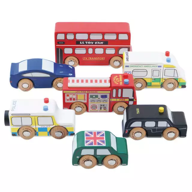Le Toy Van London Cars Play Set