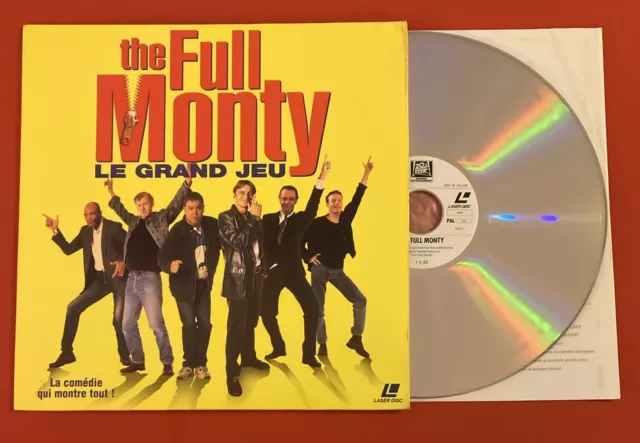 The Full Monty Grand Game Pal Version French Fine Condition Laser Disc Laserdisc