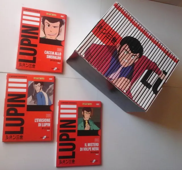 Le Imperdibili Avventure Di Lupin Iii Box 1 Con Le Prime 2 Serie Complete 35 Dvd 2