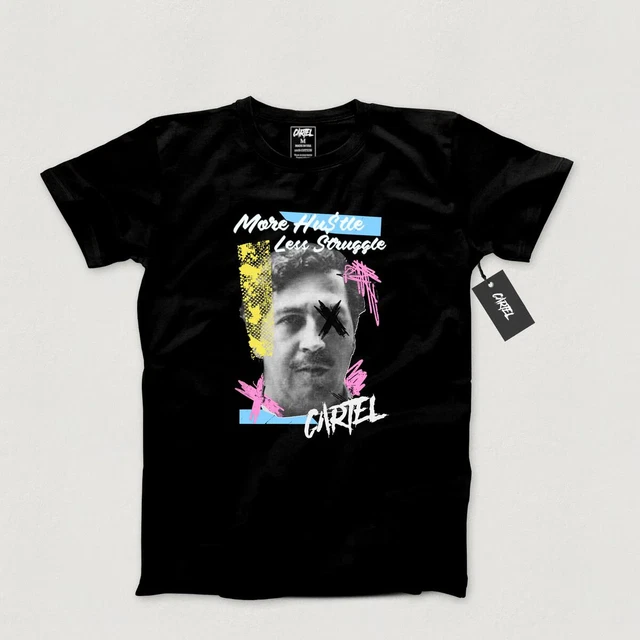 Men CARTEL More Hustle Less Struggle T-Shirt