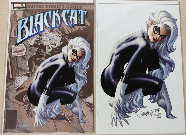 Black Cat #1 J. Scott Campbell Variants (Virgin and Standard) (2019) 
