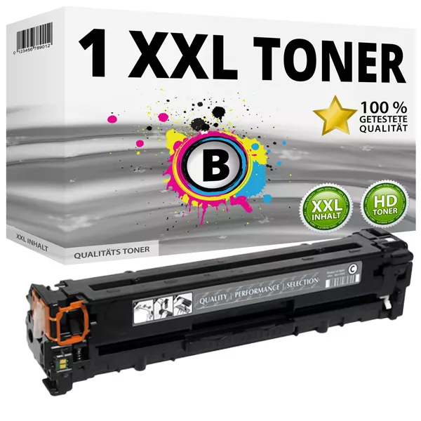 XXL Toner Schwarz für HP LaserJet Pro 200 Color M251n w M276n M276nw CF210X 131X