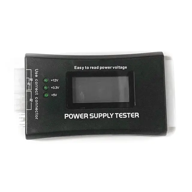 20/24 Pin LCD Display Computer Power Supply Tester Measuring for ATX BTX ITX TFX 3
