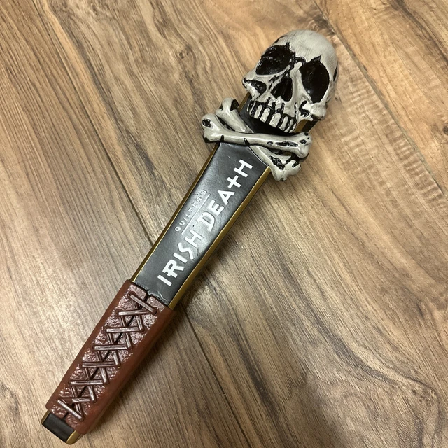 Quilters Irish Death-BEER TAP HANDLE