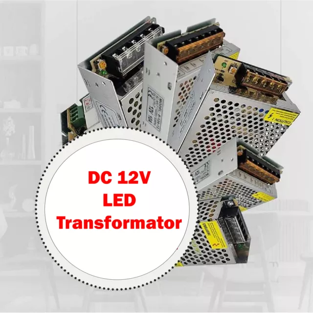 DC 12V LED Trafo Netzteil Schaltnetzteil Netzteil LED Streifen CCTV