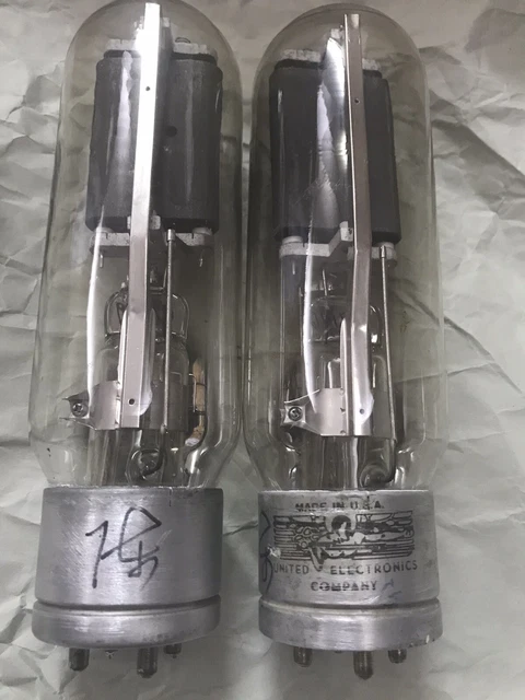 Tube Amplificateur GE Vintage Triode 211 VT-4-C / CV-25 – NOS Testé