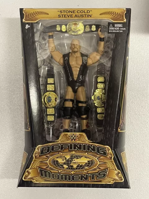 Stone Cold Steve Austin Wwe Mattel Elite Defining Moments Series Action ...