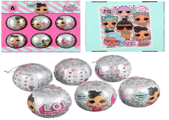 LOL Surprise Bling Series Doll Playset 6 Pieces L.O.L Ages 4+ Toy Surprise Gift