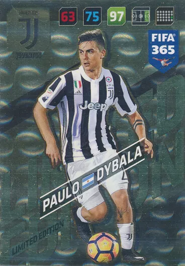 Panini Fifa 365 Cards 2018 Adrenalyn XL - Paulo Dybala - Limited Edition