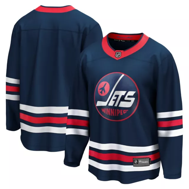 NHL Trikot Jersey Winnipeg Jets Breakaway Fanatics Eishockey Alternate