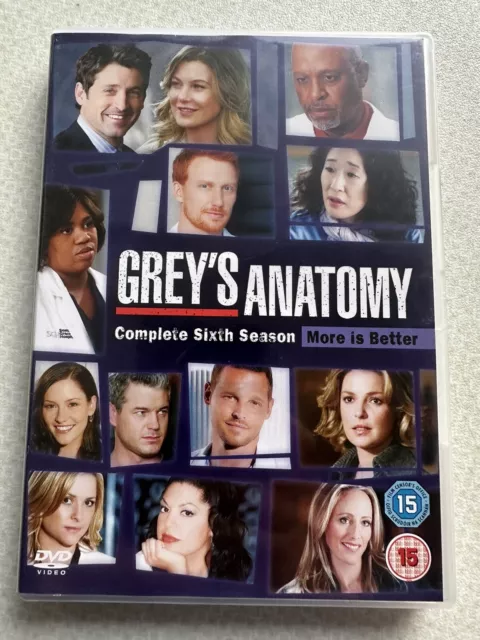 Grey's Anatomy: The Complete Sixth Season (DVD, 2010)