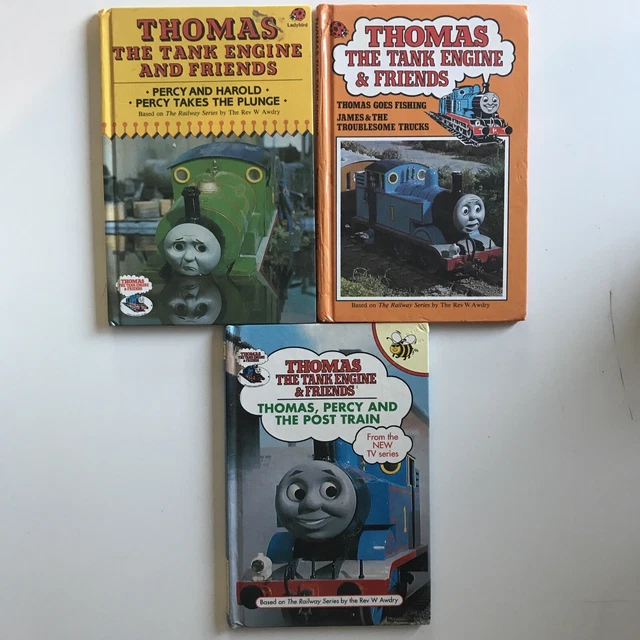 VINTAGE 80S THOMAS the Tank Engine & Friends Ladybird Buzz Lot x 3 $12. ...